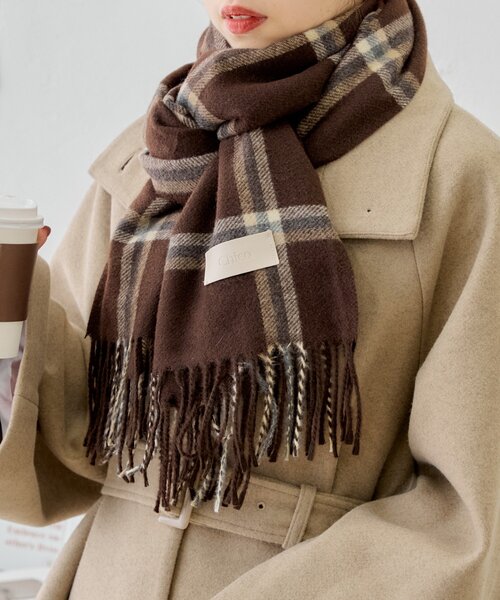チェック柄ストール（マフラー）｜Chico（チコ）のファッション通販