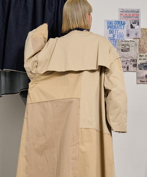 etsinta】2WAYジレロングトレンチコート（トレンチコート）｜etsinta