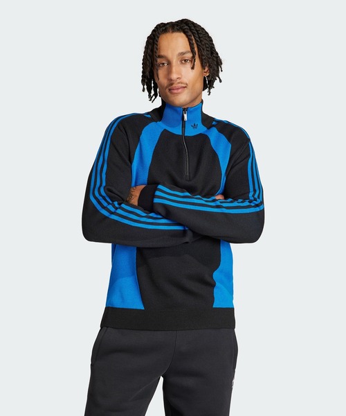 adidas（アディダス）の「クォータージップ セーター / アディダス