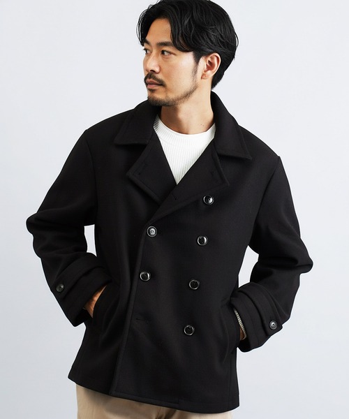 メルトンショート丈Pコート（ピーコート）｜roshell（ロシェル）の