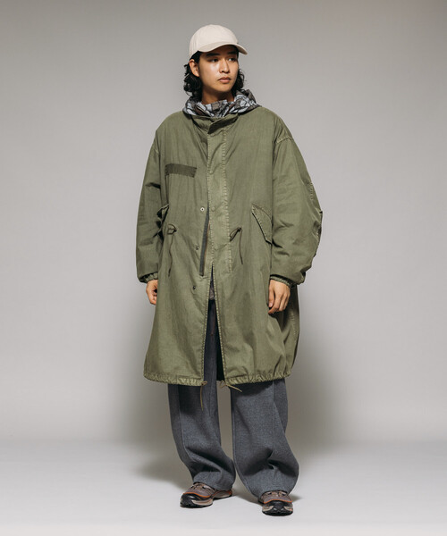 フェード加工 M65 LINER SET/モッズコート/ライナー セット（モッズ