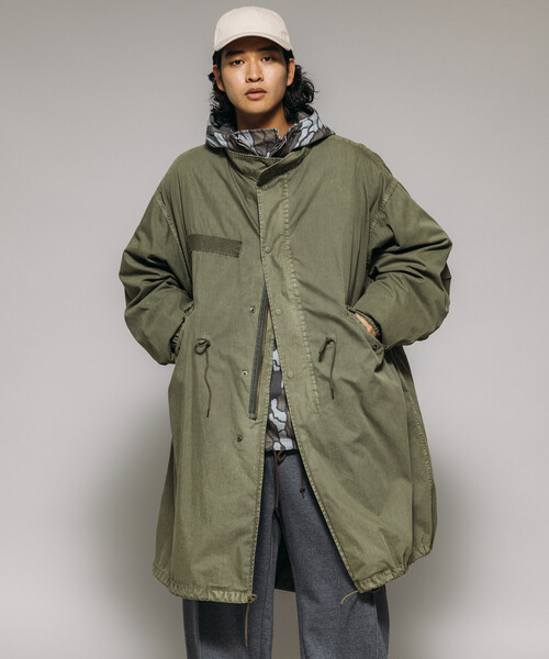 フェード加工 M65 LINER SET/モッズコート/ライナー セット（モッズ