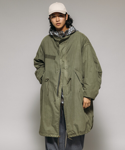 フェード加工 M65 LINER SET/モッズコート/ライナー セット（モッズ