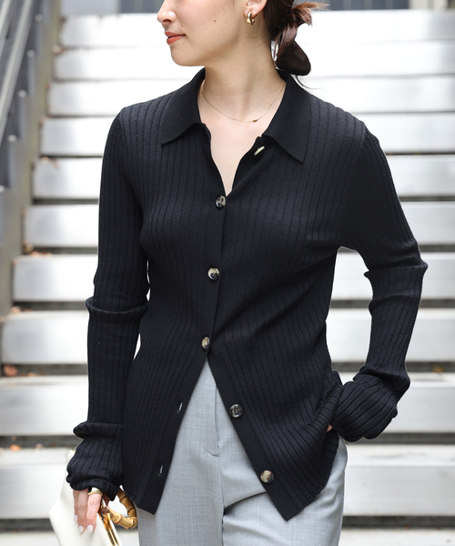 Deuxieme Classe（ドゥーズィエムクラス）の「ポロシャツニット