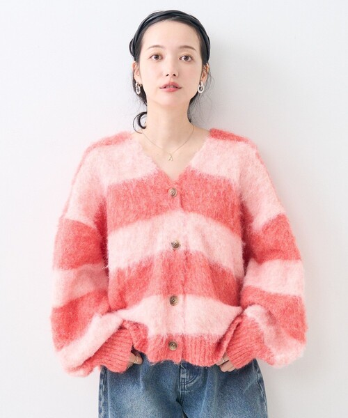 FREAK'S STORE（フリークスストア）の「ジャギー ボーダー ニット