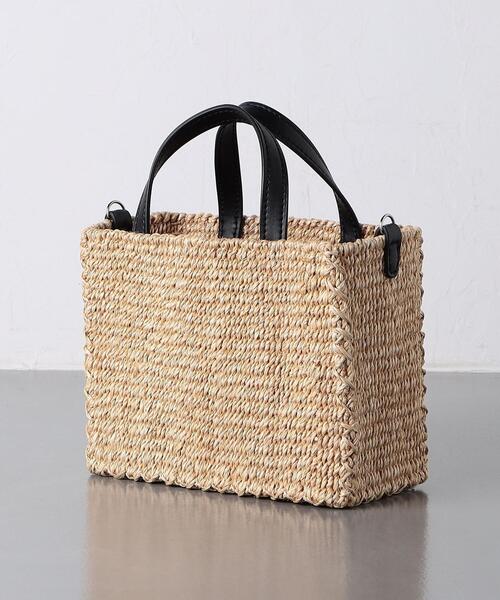 UNITED ARROWS（ユナイテッドアローズ）の「ABACA ミニ カゴバッグ