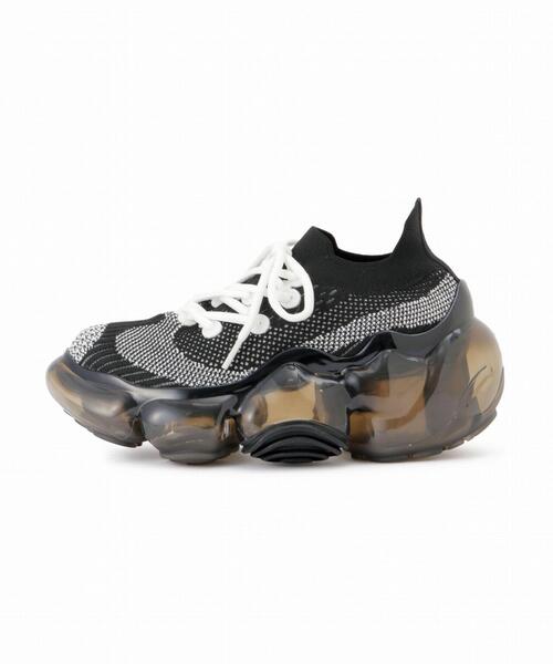 grounds / グラウンズ/別注MOOPIE EL/RF/BLACK（スニーカー）｜grounds