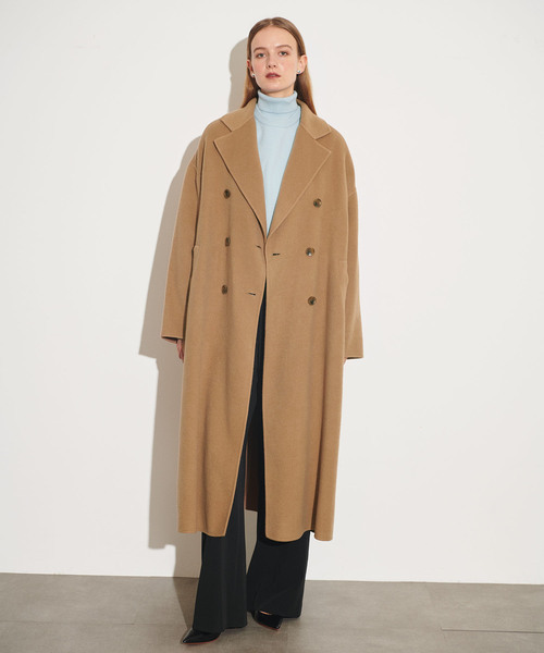 セール】ダブルロングリバーコート（チェスターコート）｜N.O.R.C