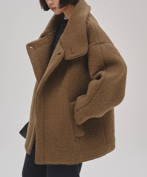 TODAYFUL（トゥデイフル）の「TODAYFUL Standcollar Boucle Jacket