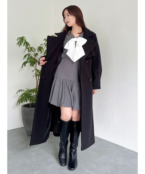 セール】2WAYカラーレディウールコート（その他アウター）｜dazzlin