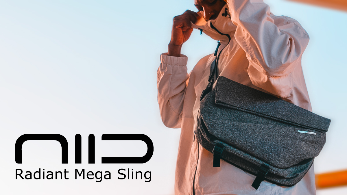 NIID最新作のお知らせ】美しいフォルムと機能性を兼ね備えたスリング