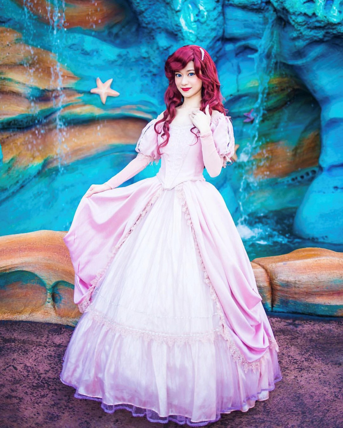 アリエル（ピンク）| キャステル | CASTEL ディズニー情報