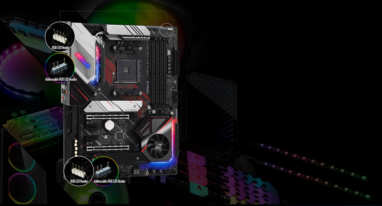 ASRock X570 PG VELOCITA AM4 ATX AMD Motherboard - Newegg.com