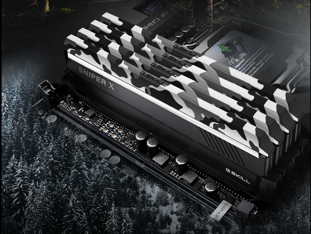 G.SKILL Sniper X Series 32GB (2 x 16GB) DDR4 3200 (PC4 25600