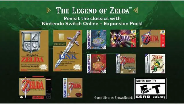 Nintendo Switch™ Lite: Hyrule Edition with Bonus Nintendo Switch