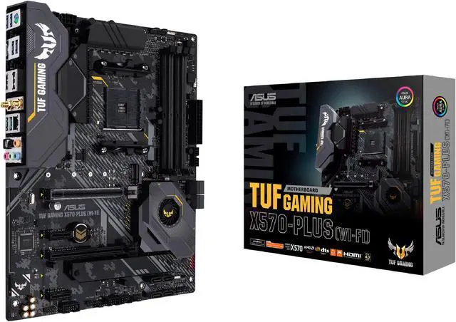 ASUS AM4 TUF Gaming X570-Plus Wi-Fi ATX Motherboard - Newegg.com