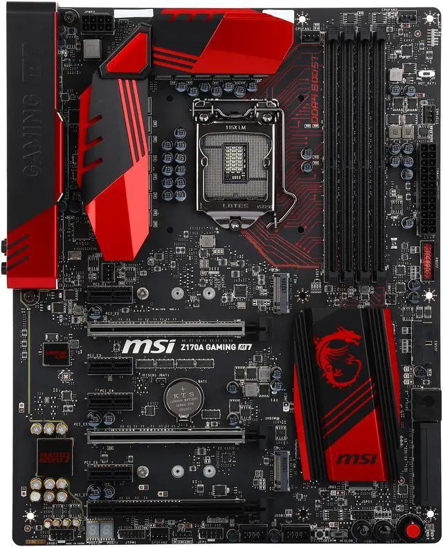 MSI Z170A GAMING M7 LGA 1151 ATX Intel Motherboard - Newegg.com