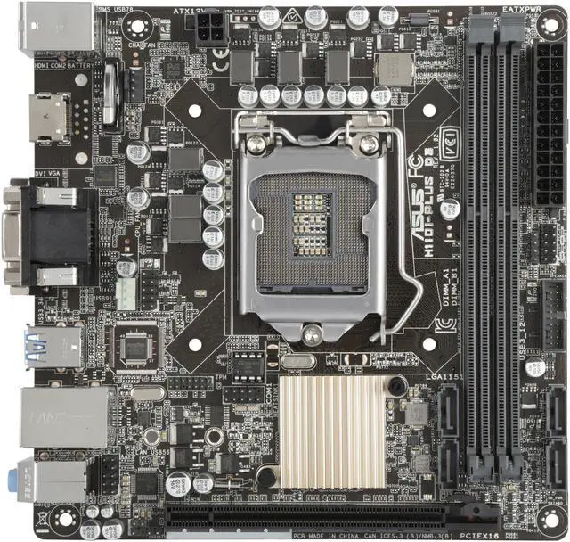 ASUS H110I-PLUS D3/CSM LGA 1151 Mini ITX Intel Motherboard