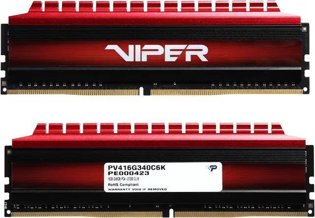 Patriot Viper 4 16GB DDR4 3400 Desktop Memory - Newegg.com