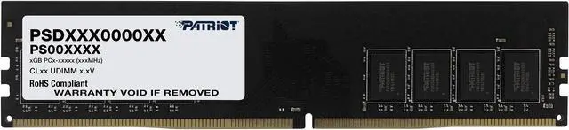 Patriot Signature Line 32GB DDR4 3200 (PC4 25600) Desktop Memory