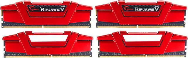 G.SKILL Ripjaws V Series 32GB (4 x 8GB) DDR4 2666 (PC4 21300