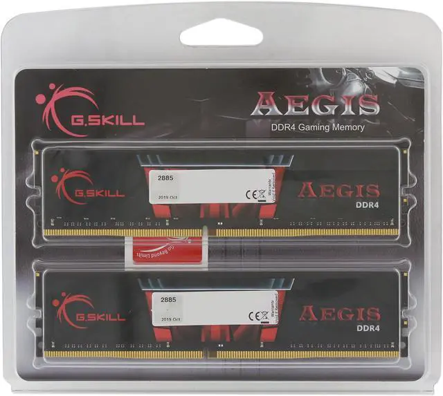 G.SKILL Aegis 32GB (2 x 16GB) 288-Pin PC RAM DDR4 3200 (PC4 25600