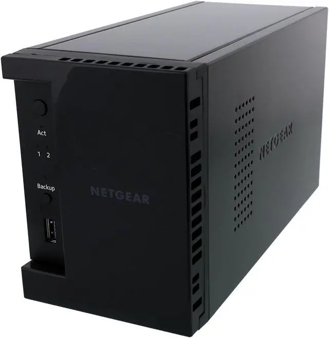 NETGEAR ReadyNAS RN212 2 Bay Diskless Personal Cloud NAS, Desktop