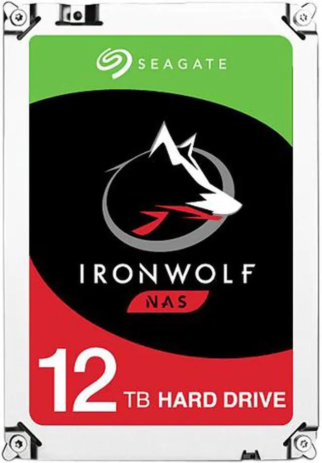 外付けハードディスク・ドライブ Seagate IronWolf 12TB HDD ZL002JZD