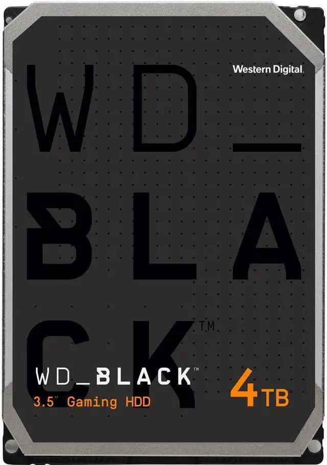 WD Black 4TB Performance Desktop Hard Disk Drive - 7200 RPM 256MB