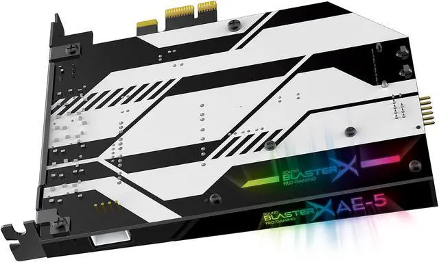 Creative Sound BlasterX AE-5 RGB 7.1 Pro Gaming Sound Card