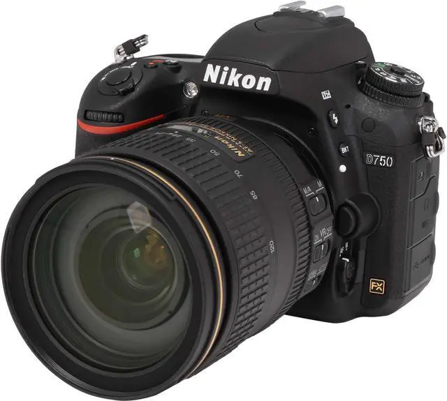 Nikon D750 1549 Black Digital SLR Camera with 24-120mm VR Lens