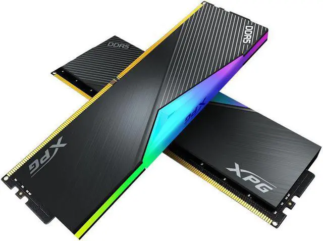 XPG LANCER RGB DDR5 Desktop Memory: 32GB (2x16GB) 6000 MHz CL40-40