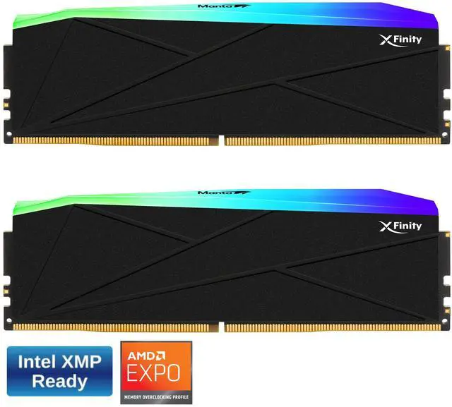 V-COLOR Manta XFinity RGB DDR5 32GB (16GBx2) 6000MHz XMP 3.0 & AMD