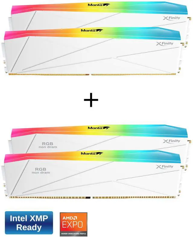 V-COLOR DDR5 SCC 2+2 KIT Manta XFinity 32GB(16GBx2) 7200MHz with