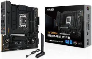 ASUS TUF GAMING B660M-PLUS D4 LGA 1700 Micro ATX Intel Motherboard