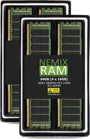 NEMIX RAM 64GB (2X32GB) DDR4 2933MHZ PC4-23400 2Rx4 1.2V 288-PIN
