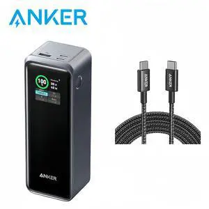 Anker Prime Power Bank, 27,650mAh 3-Port 250W Portable Charger