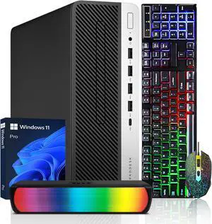 Refurbished: HP ProDesk 600 G4 SFF Windows 11 Pro High-Performance