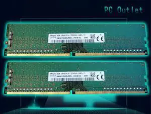 SK Hynix 8GB(2X4GB) DDR4 3200MHz PC4-3200AA UDIMM (HMA851U6DJR6N
