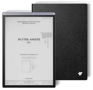 iFLYTEK AINOTE Air 2 Bundle - Black Folio Case, 8.2-inch AI Note