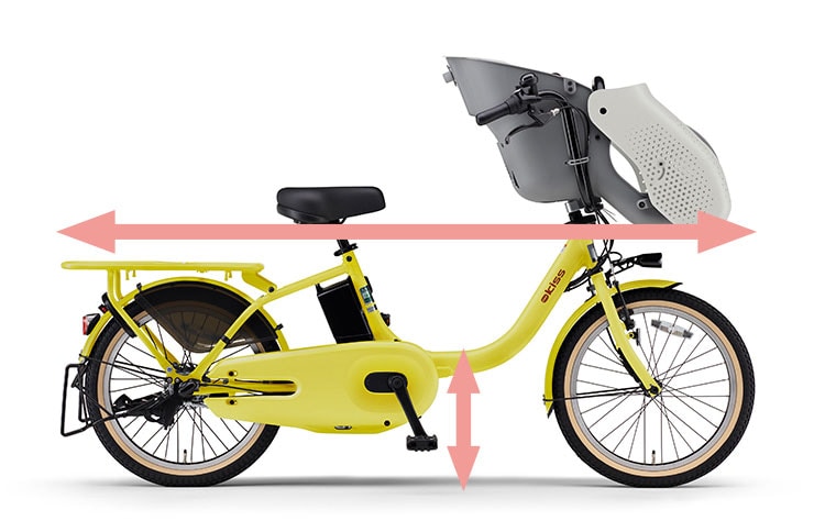 PAS Kiss（パス キッス）「PA20KS」20インチ 3人乗り対応 電動自転車 -25