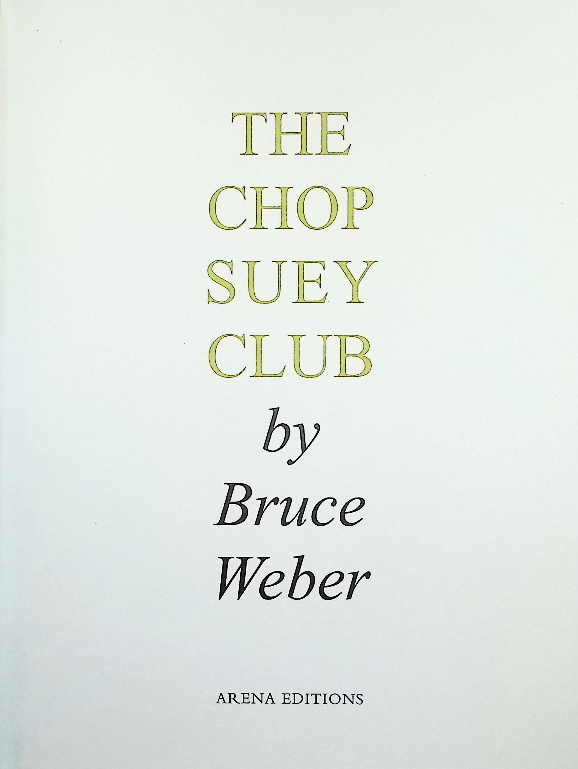 The Chop Suey Club