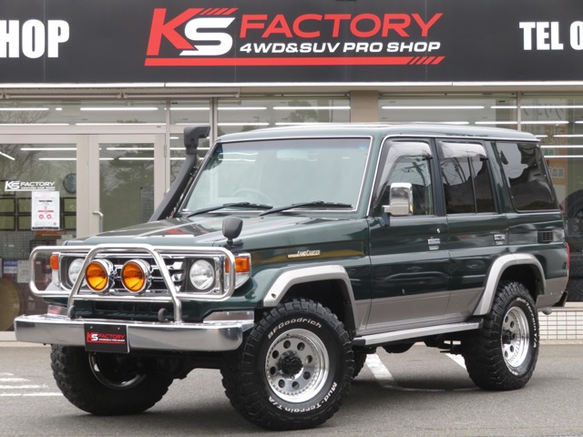 新型車も多数！トヨタ ランドクルーザー70 グリーン（緑） 中古車情報