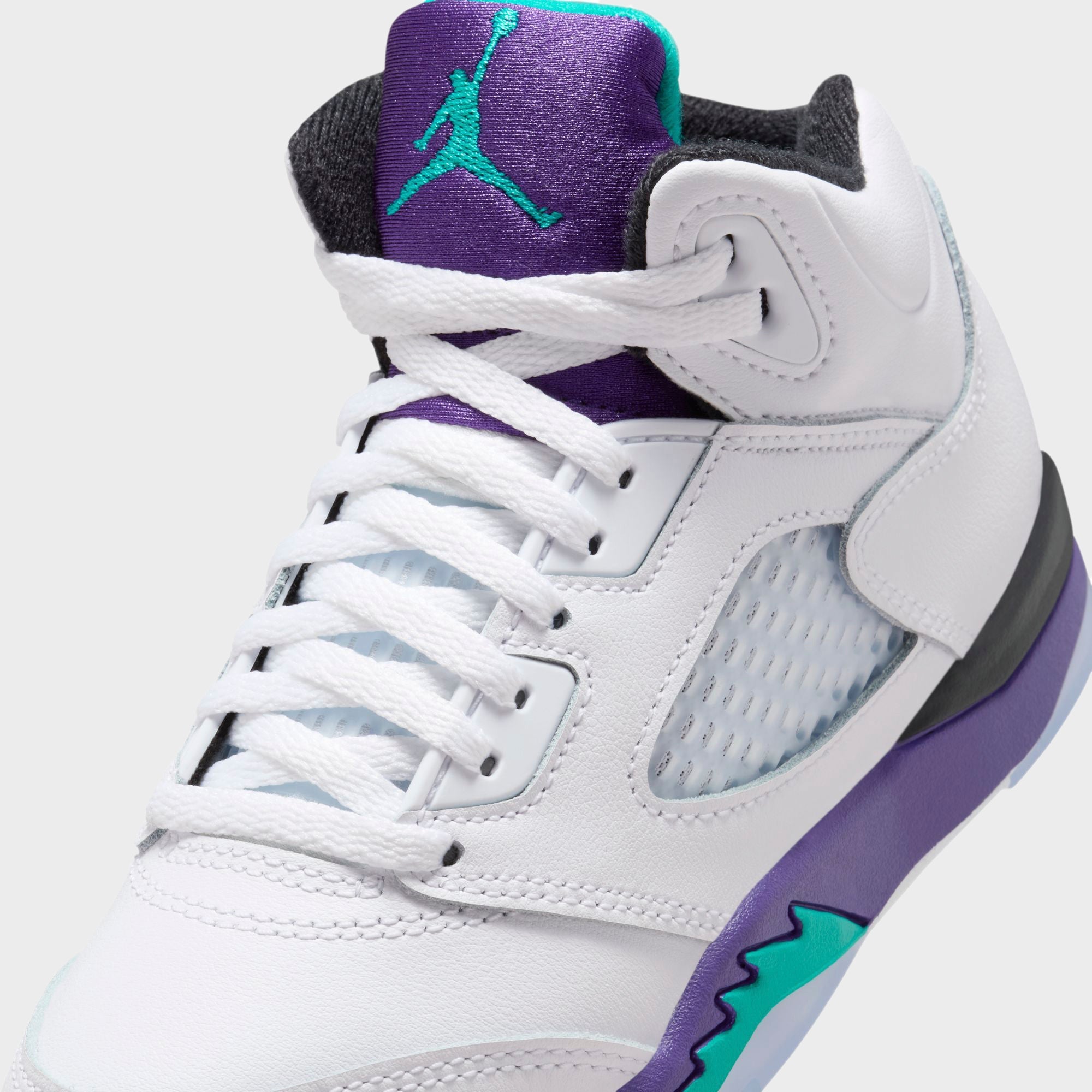 Nike PS Air Jordan 5 - Black / New Emerald / Grape Ice – Kith Canada