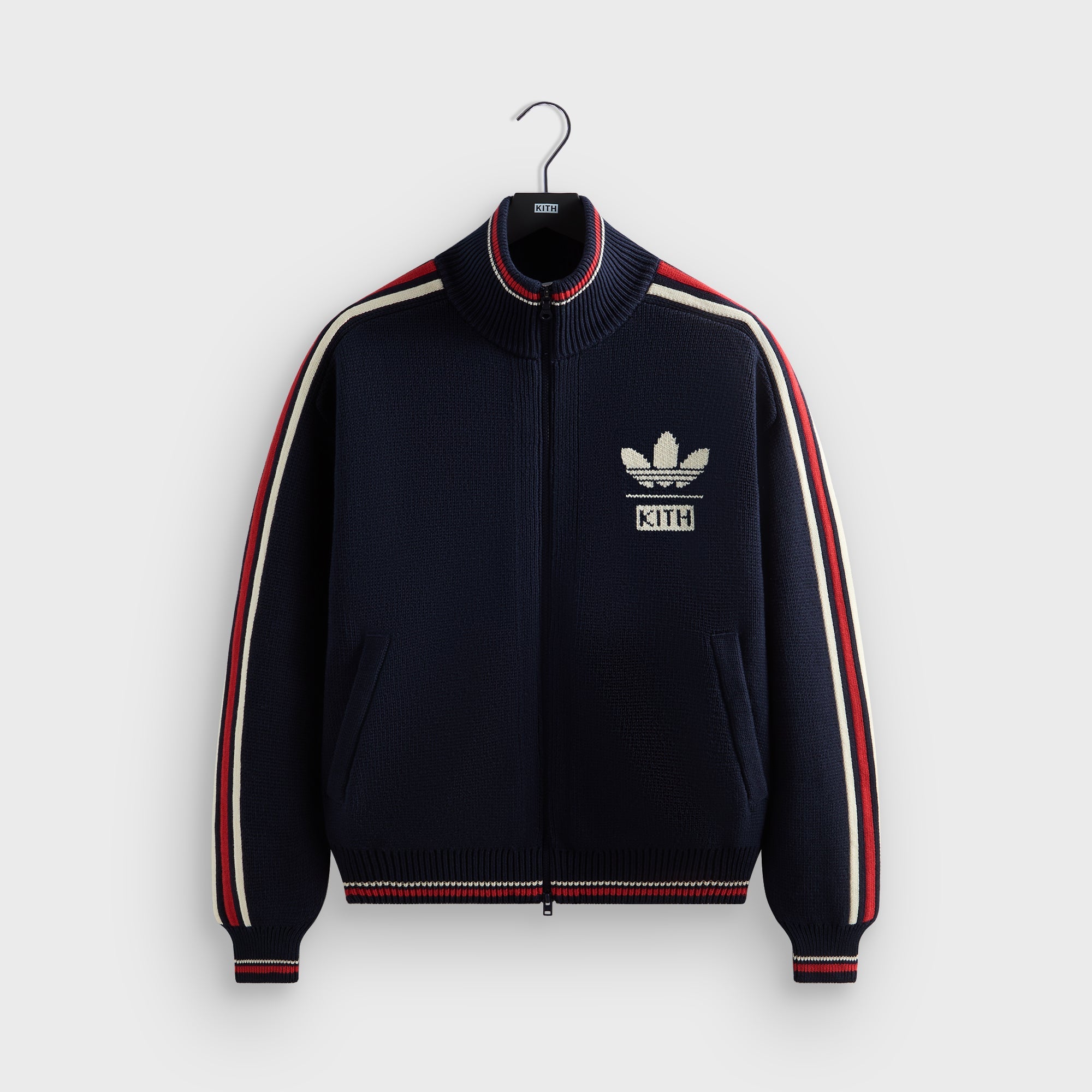 Kith for adidas Football Knit Full-Zip Jacket - Legend Ink – Kith