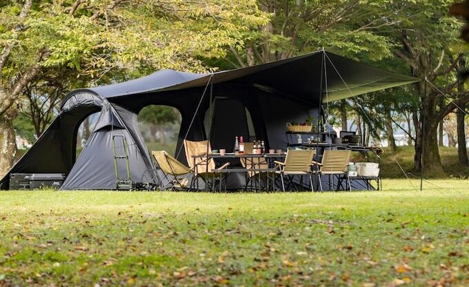 数量限定モデル】ビジョンピークス「クアトロアーチ2ルームテント＋RF