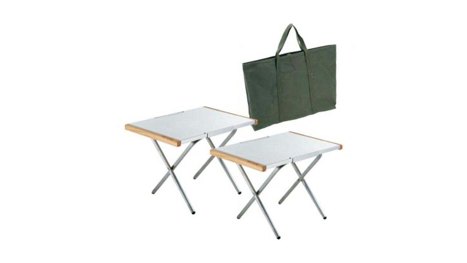 数量限定】ユニフレームから「焚き火テーブル（2枚）トートセット