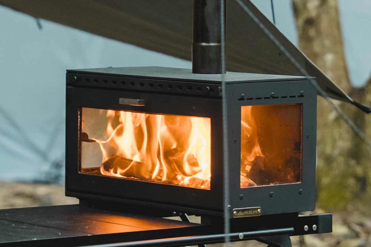 マウントスミから「アウトドア薪ストーブ ミドラ」登場 | キャンプレビュー