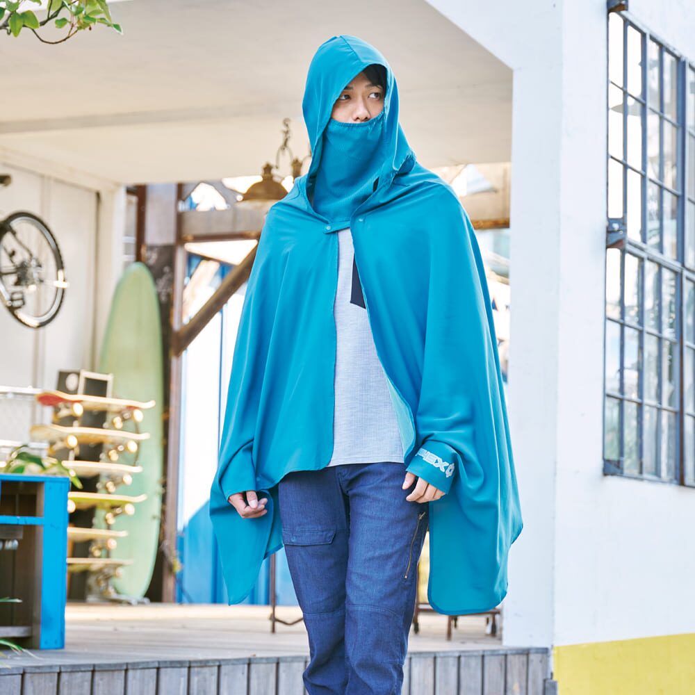 ワークマン2026年新商品「エックスシェルター暑熱αポンチョ