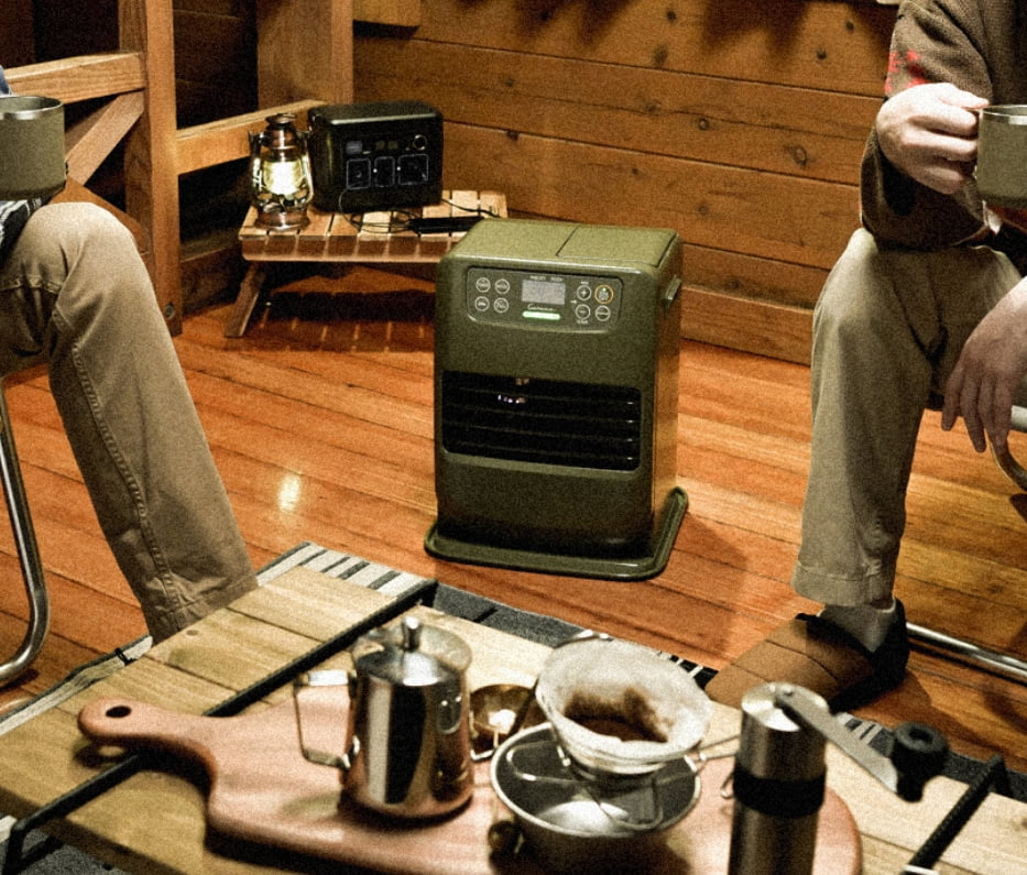 コロナからポータブル電源対応石油ファンヒーター「FH-CP25Y」登場